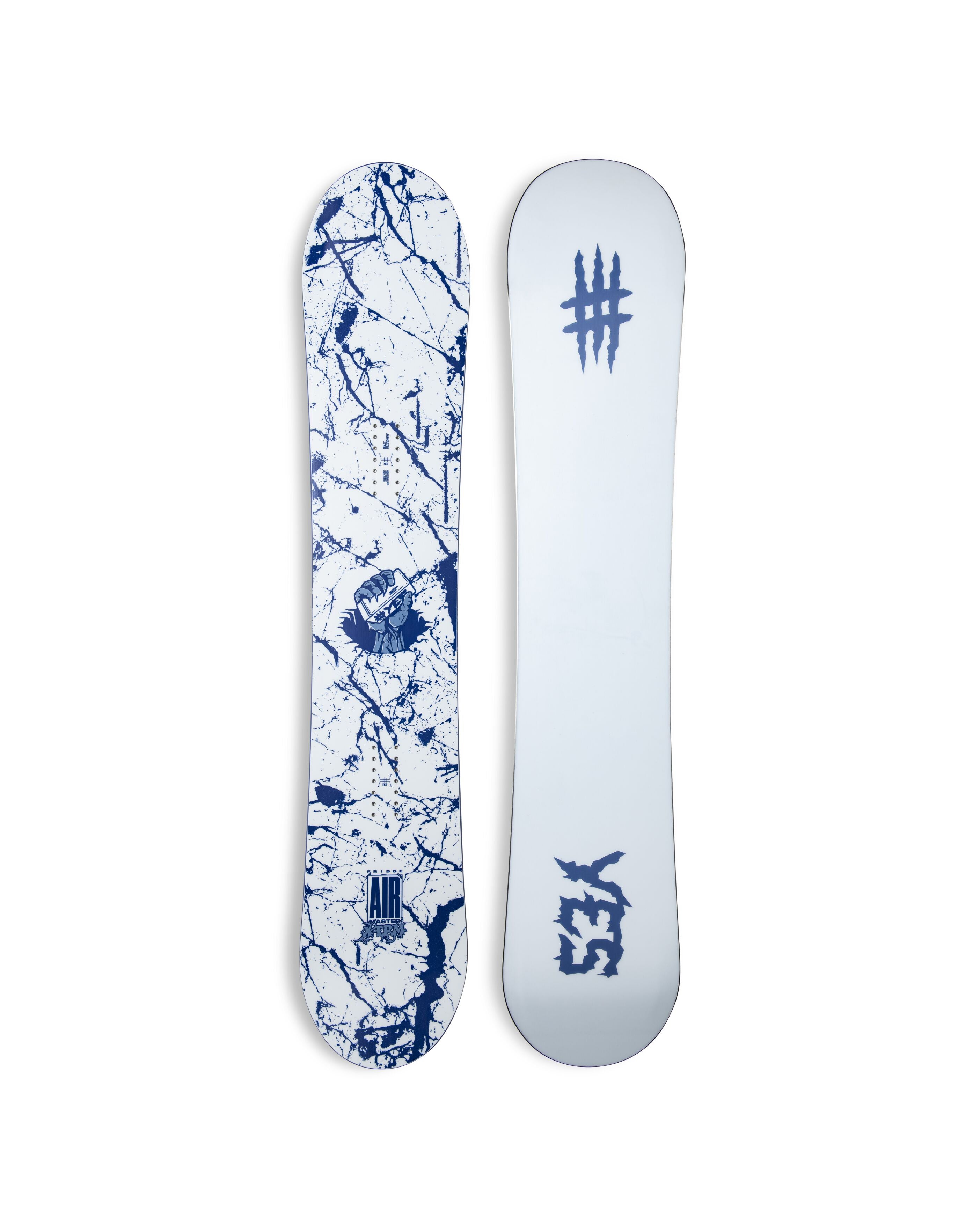 スノーボード Maaaaiiii Airmaster XTRM Fridge 3D Men's Sporting Snowboard White | YES