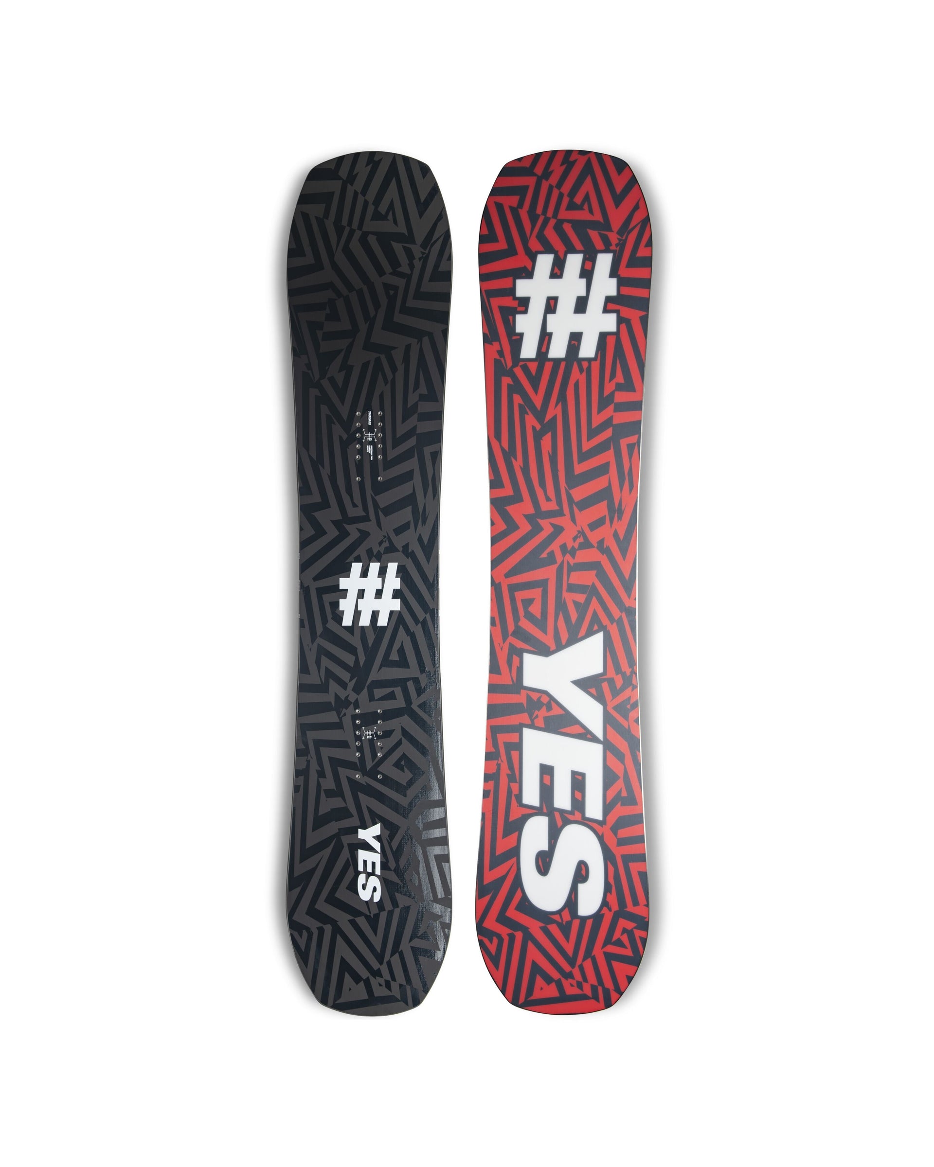 where is the nose on a yes snowboard Standard Men's Snowboard