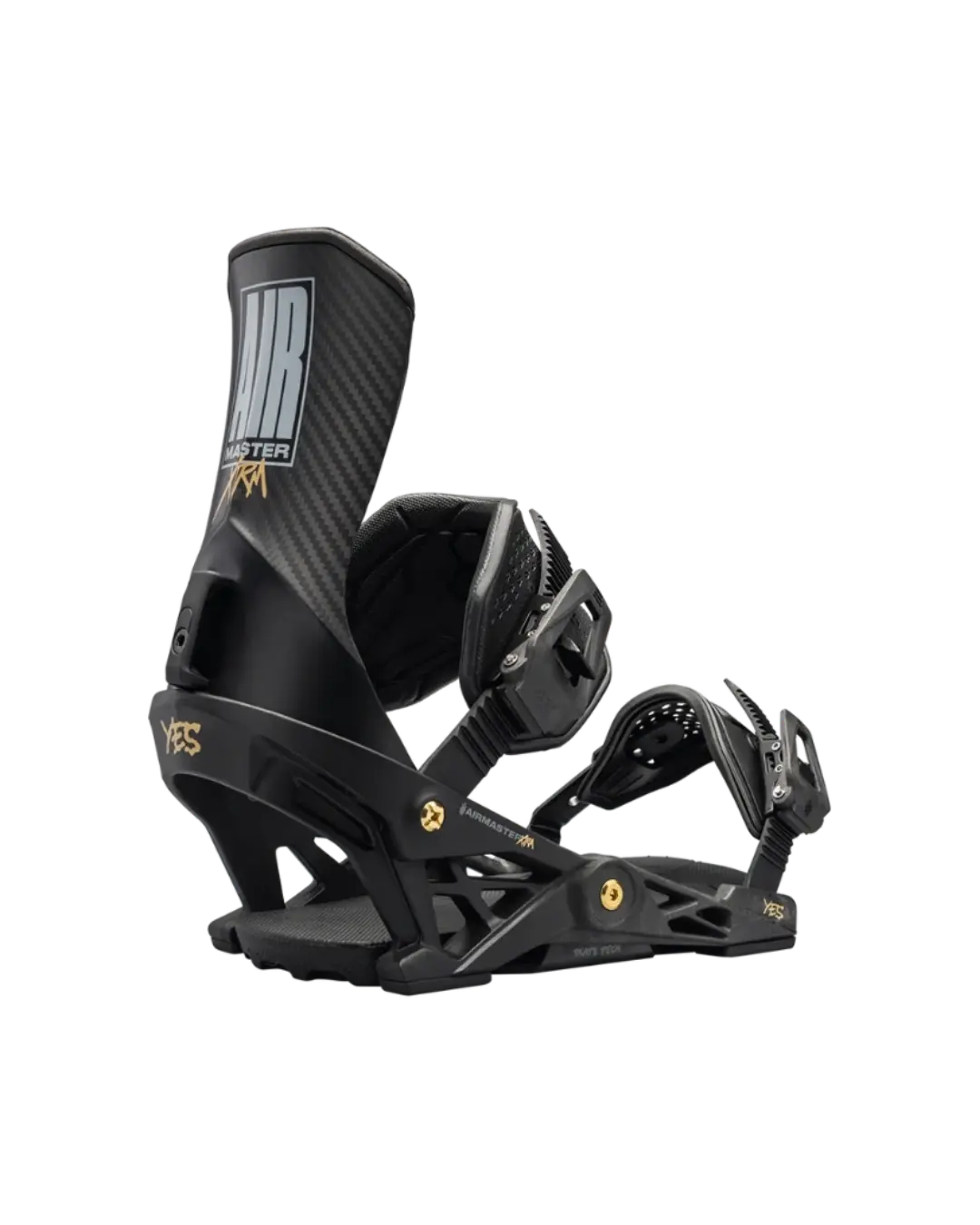 Airmaster XTRM Men's Snowboard Bindings Black Sporting | YES Airmaster XTRM Men's Snowboard Bindings Black Sporting | YES