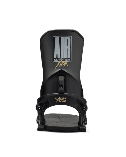 Airmaster XTRM Men's Snowboard Bindings Black Sporting | YES Airmaster XTRM Men's Snowboard Bindings Black Sporting | YES