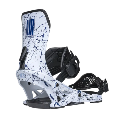 burton freestyle snowboard bindings white 2011 mens Airmaster Fridge Men's Snowboard Bindings Splatter