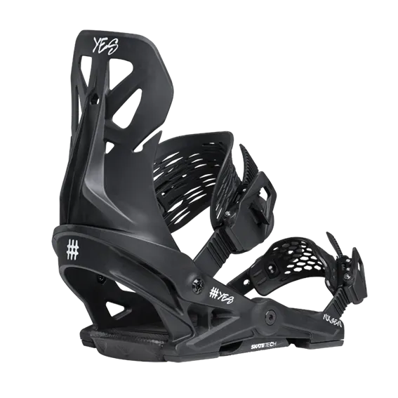 NX-Gen Kid's Snowboard Bindings Pitch Black Outdoor | YES