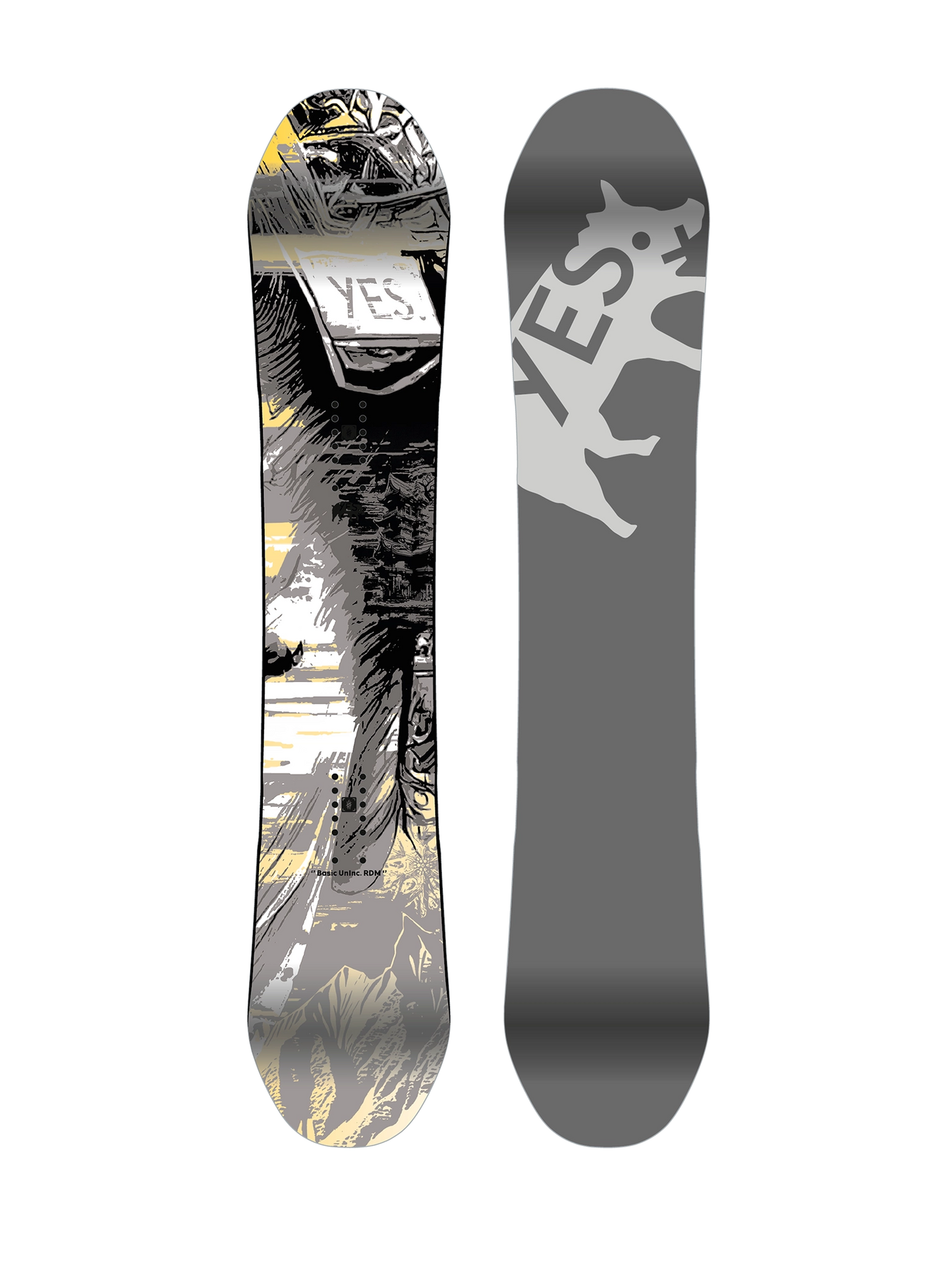 yes basic uninc rdm 21/22 snowboard Basic Uninc Rdm