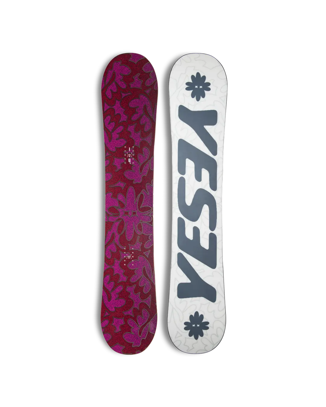 yes basic womens snowboard Women's Frenzy Snowboard White Sporting Goods Outdoor